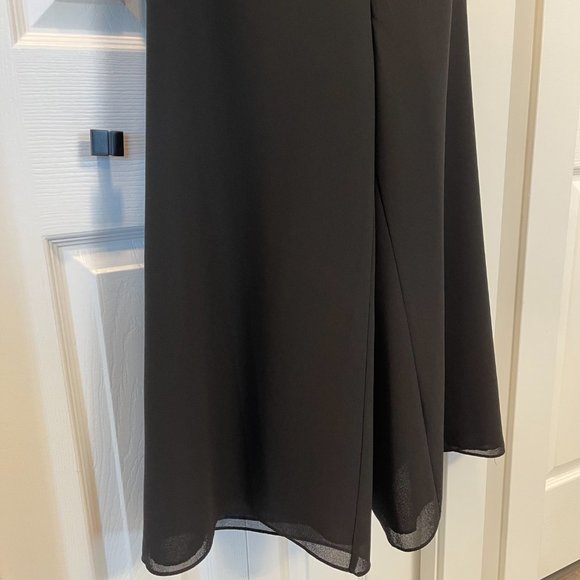NEW Joseph Ribkoff Black Wide-leg Capri Pants - Picture 2 of 13